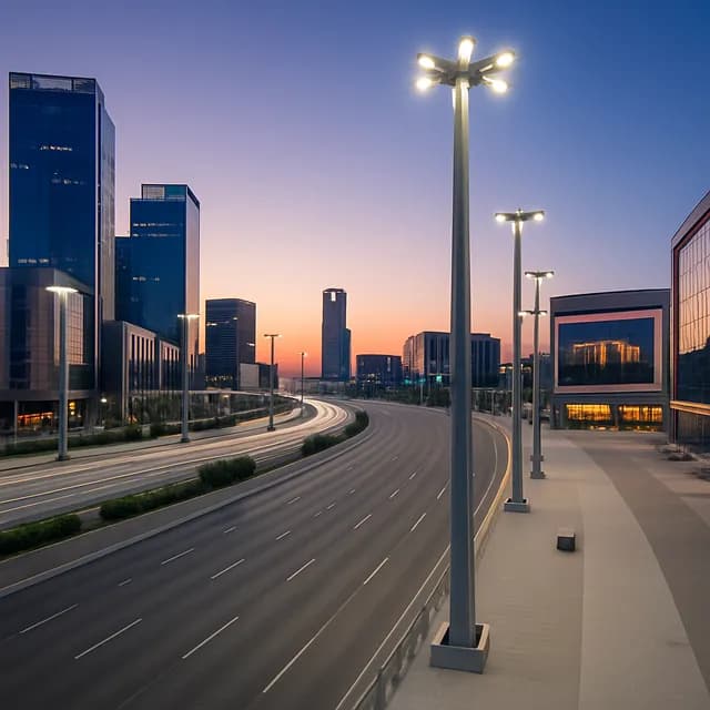 Octagonal Poles